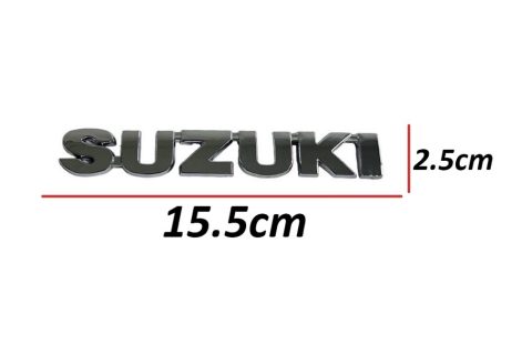 Suzuki Swift 04-10 Arka Bagaj Krom (Suzuki Yazısı)