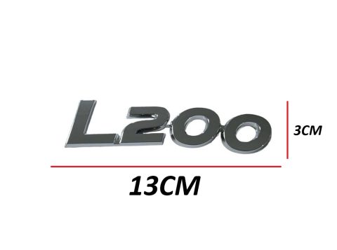 Mitsubishi L 200 07-21 Arka Bagaj Krom (L200 Yazısı)