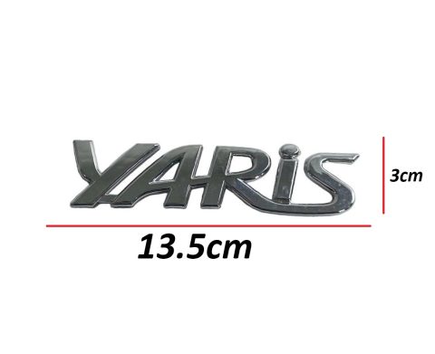 Toyota Yaris 06-18 Arka Bagaj Krom Yaris Yazısı)