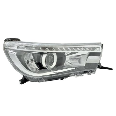 Toyota Hilux 16-21 Sağ Far (Mercekli-ledli-6 Fişli; MERCEKLİ-LEDLİ/ORJİNAL TİP/HILUX YAZILI)