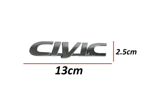 Honda Civic 96-00 Arka Bagaj Krom Yazısı (Civic)