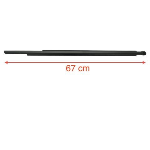 Toyota Hilux 15-21 Arka Sağ Cam Sıyırıcı Fitil (Siyah)