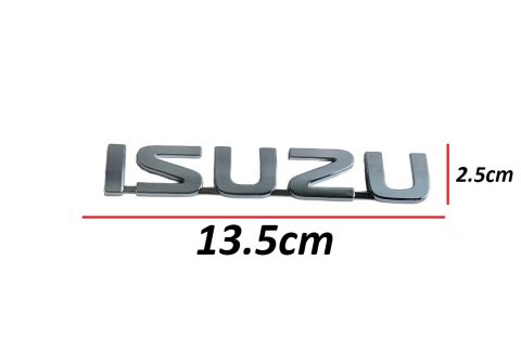 Isuzu D-Max 11-19 Arka Bagaj Krom (Isuzu Yazısı)