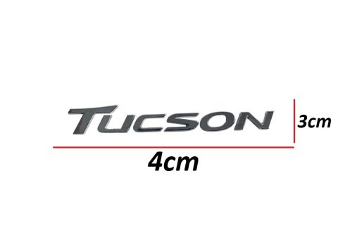 Hyundai Tucson 15-21 Arka Bagaj Krom Tucson Yazısı)