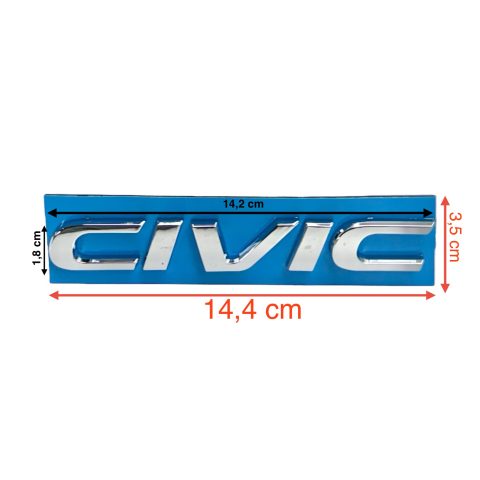Honda Civic 16-21 Arka Yazi Civic 16-21 Civic Yazısı)