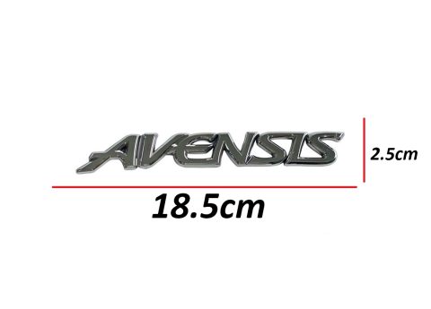 Toyota Avensis 03-17 Arka Bagaj Krom Avensis Yazısı