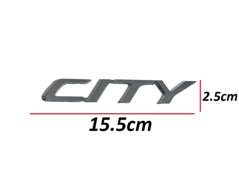 Honda City 08-13 Arka Bagaj Krom (City Yazısı)