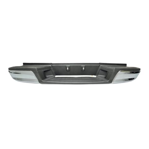 Isuzu D-Max 04-12 Arka Tampon (Nikelajlı/Plaka Lambalı)