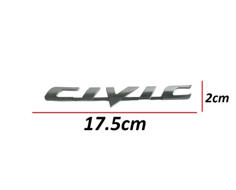 Honda Civic 06-11 Arka Bagaj Krom Civic Yazısı