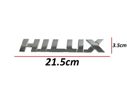 Toyota Hilux 15-24 Arka Bagaj Krom (Hilux Yazısı)