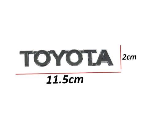 Toyota Yaris 06-10 Arka Bagaj Krom (Toyota Yazısı)