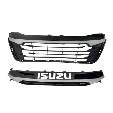 Isuzu D-Max 22-24 Ön Panjur (Siyah/Gri)