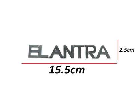 Hyundai Elantra 01-06 Arka Bagaj Krom Elantra Yazısı