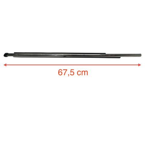 Toyota Hilux 15-21 Dış Arka Sol Çıta Cam Sıyırıcı Fitil Arkasol (Nikelaj)