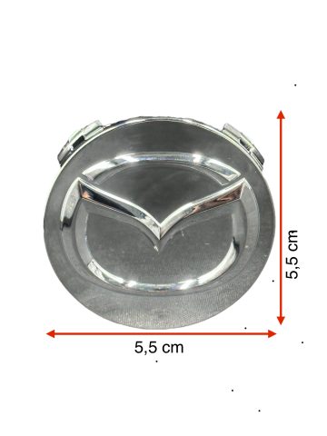 Mazda 3/6/2 04-15 Jant Göbeği (Gri; 5,6 cm)