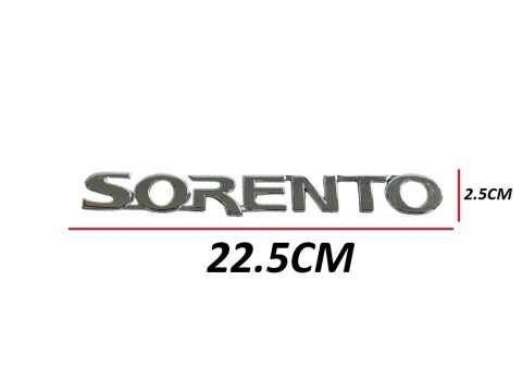 Kia Sorento 03-09 Arka Bagaj Krom Yazısı
