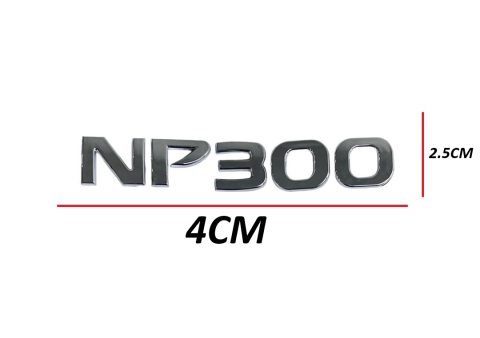 Nissan Navara 15-19 Arka Bagaj Krom Yazı (NP300)