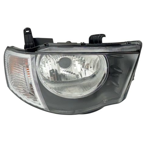 Mitsubishi L 200 06-10 Sağ Far (Elektrikli Beyaz/Motorlu; ELEKTRİKLİ BEYAZ)