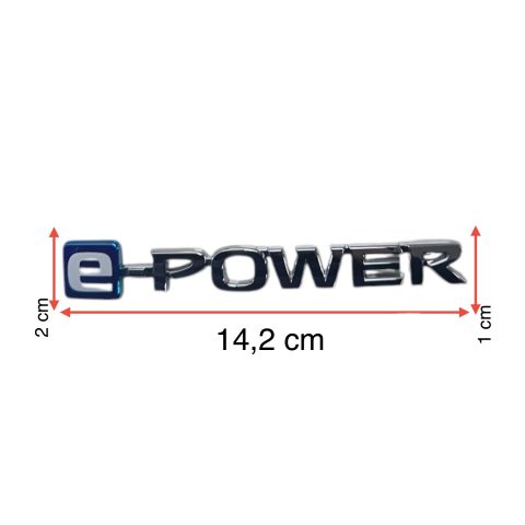 Nissan Qashqai 21-24 Ön Sol/Sağ Bagaj Krom Kapı (E-power Yazısı)